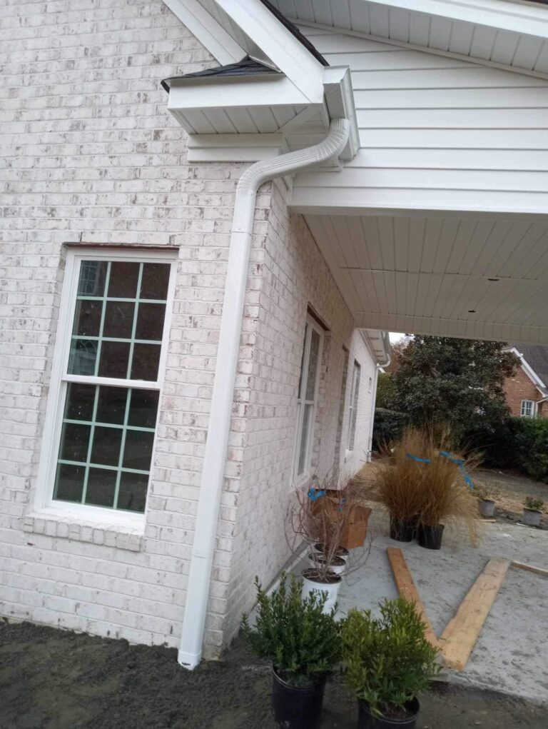 Greenville seamless gutters near me